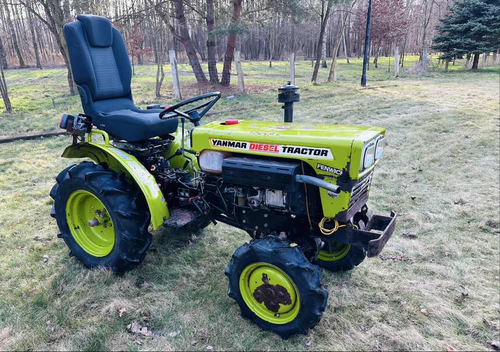 Traktorek Yanmar YM 155D 15 KM 4x4