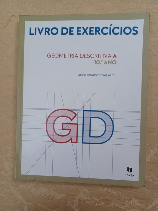 Caderno - GD 10 - Geometria Descritiva A ( como novo)