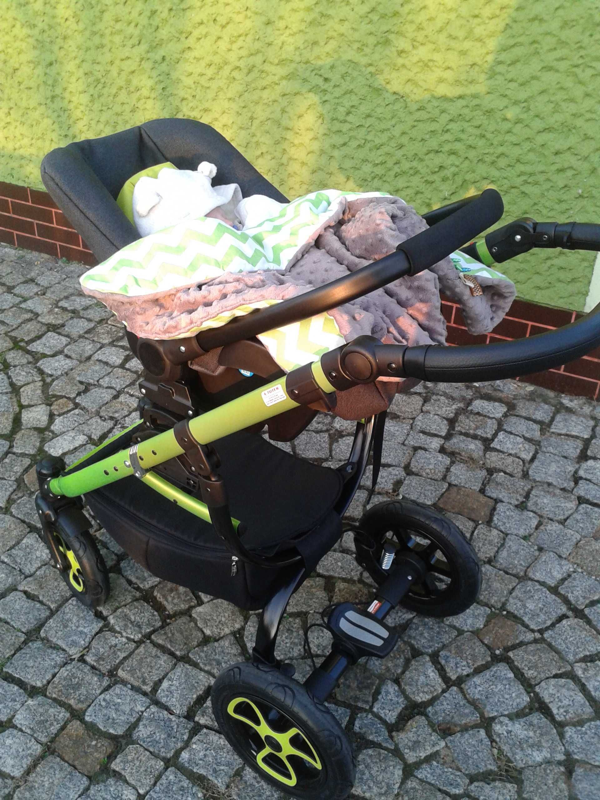 Wózek 3w1 Tutek Grander Play stan idealny
