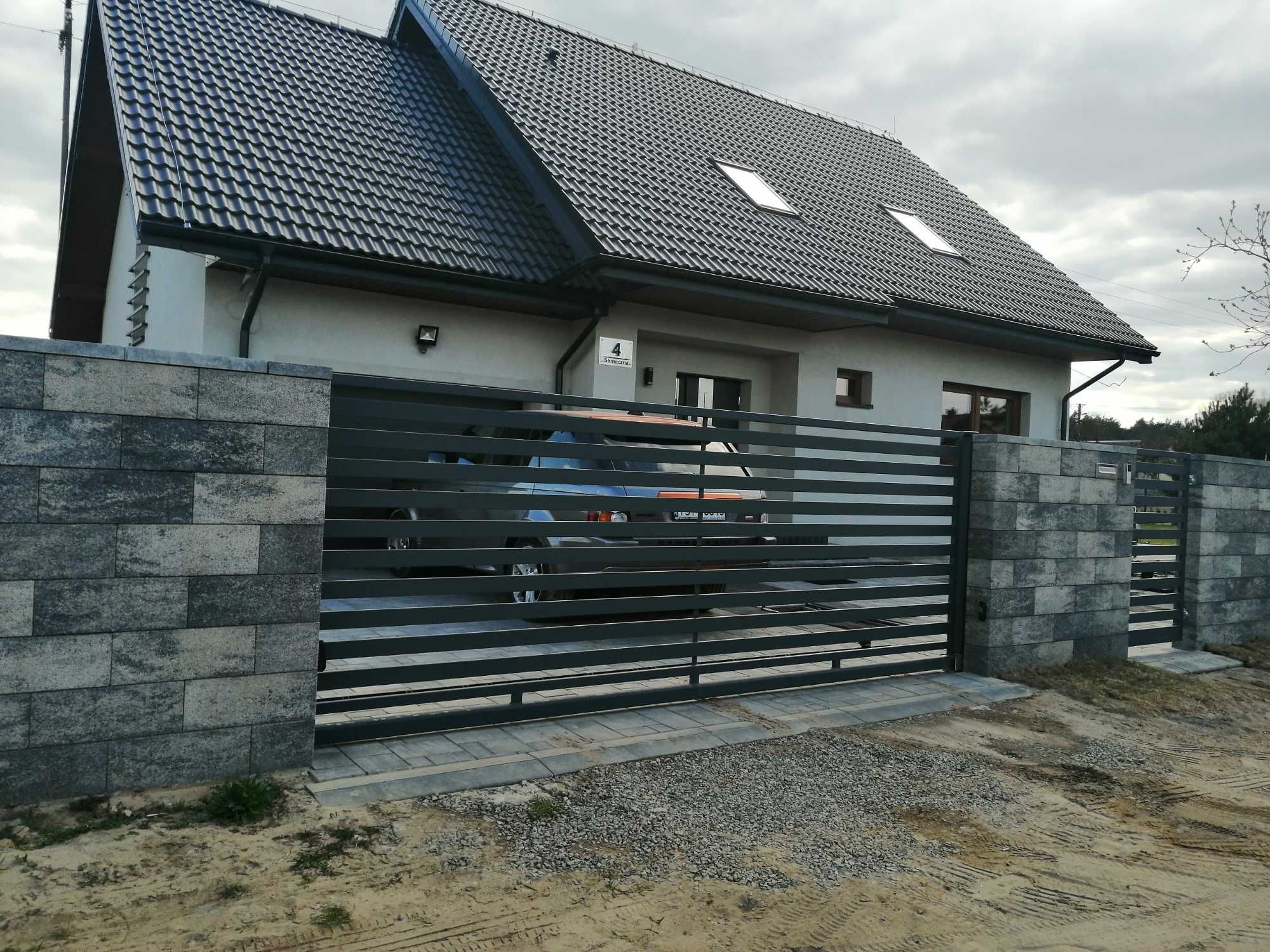 Panel ogrodzeniowy 3D fi 4 ocynk+kolor 153 cm Producent Ogrodzeń