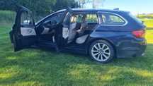 BMW F11 520d 2012 rok NBT 6WA nowe hamulce / uszkodzony silnik