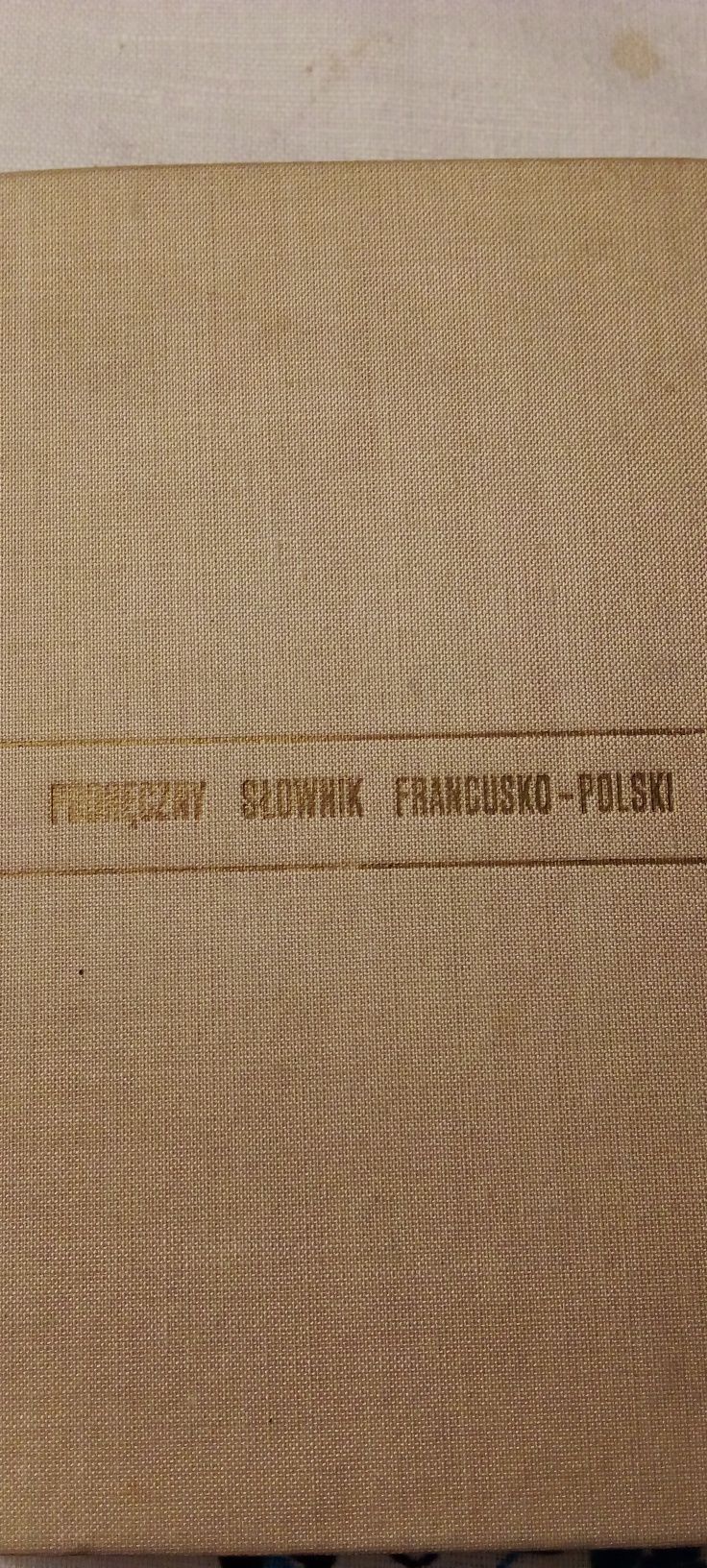 Podręczny Słownik Francusko-Polski