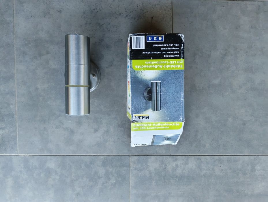 #LAMPA ŚCIENNA #Kinkiet zewnętrzny GU10