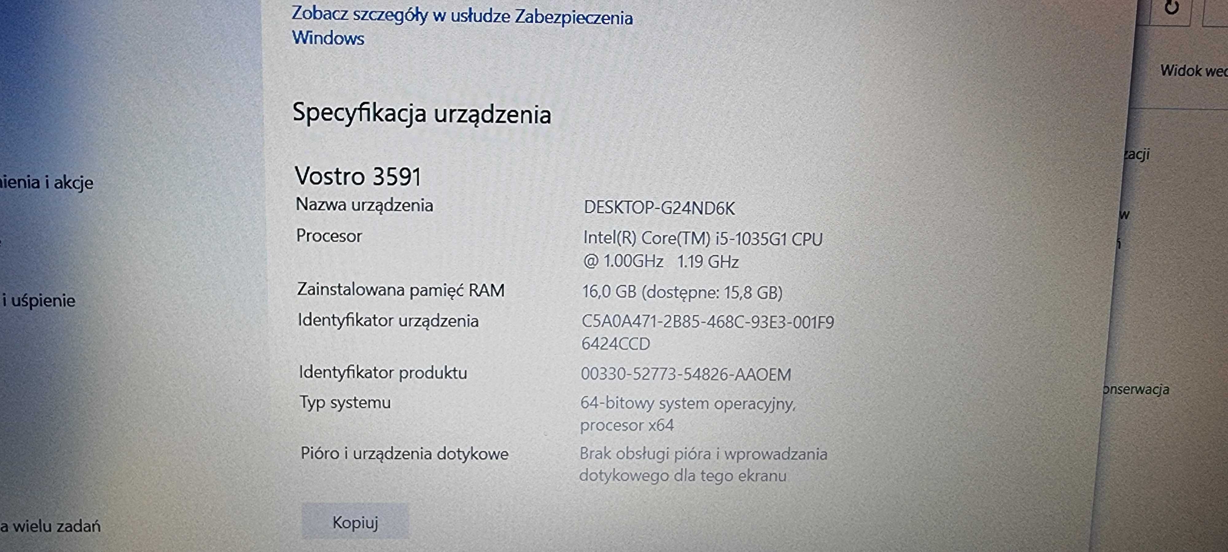 Dell Vostro 3591