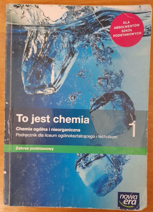 Podrecznik do Chemi. To jest chemia 1