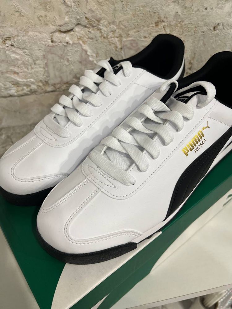 Кросівки Puma Roma basic оригінал нові білі кроссовки