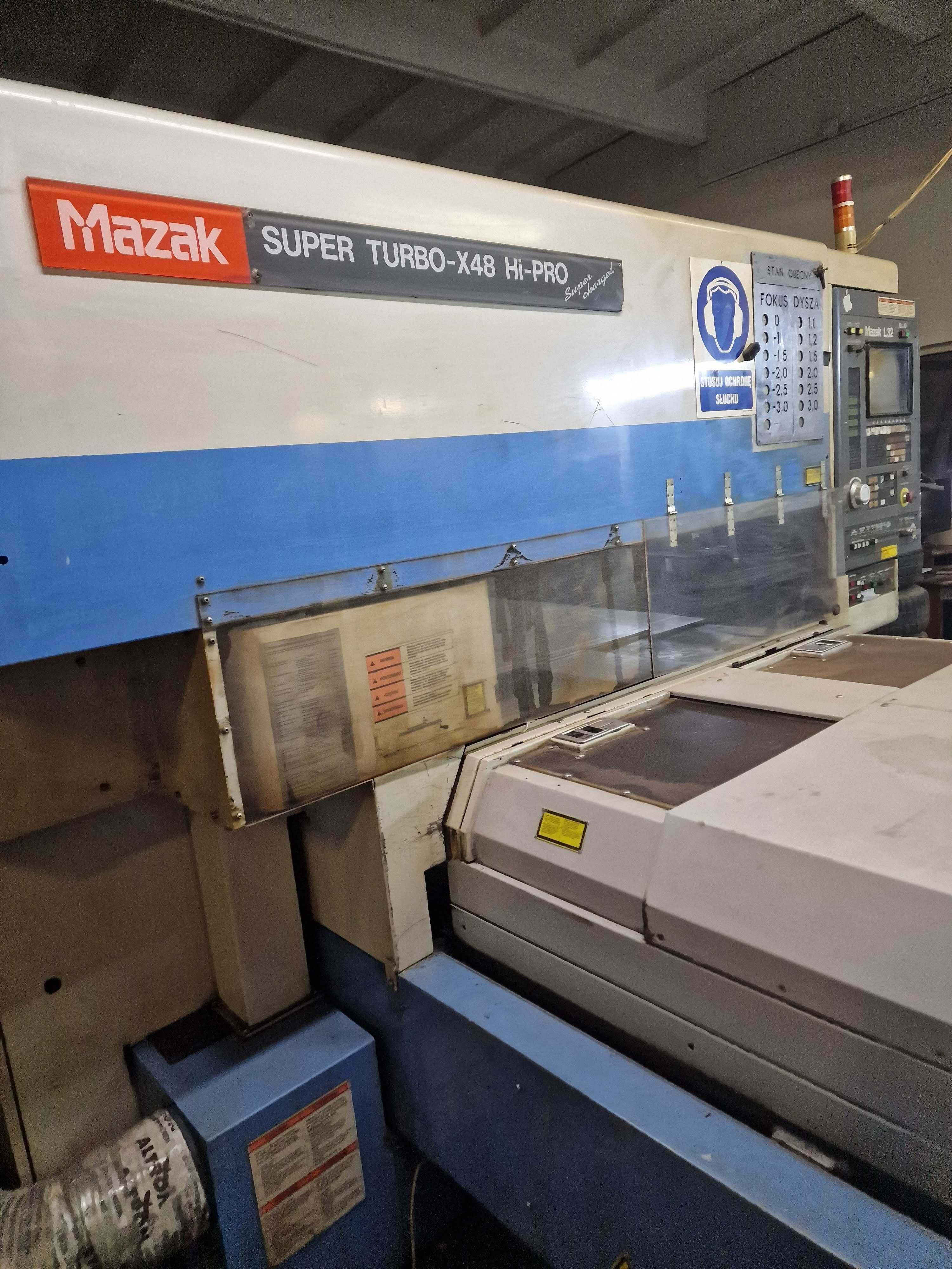 Wycinarka laser używana MAZAK SUPER TURBO X48 HI-PRO