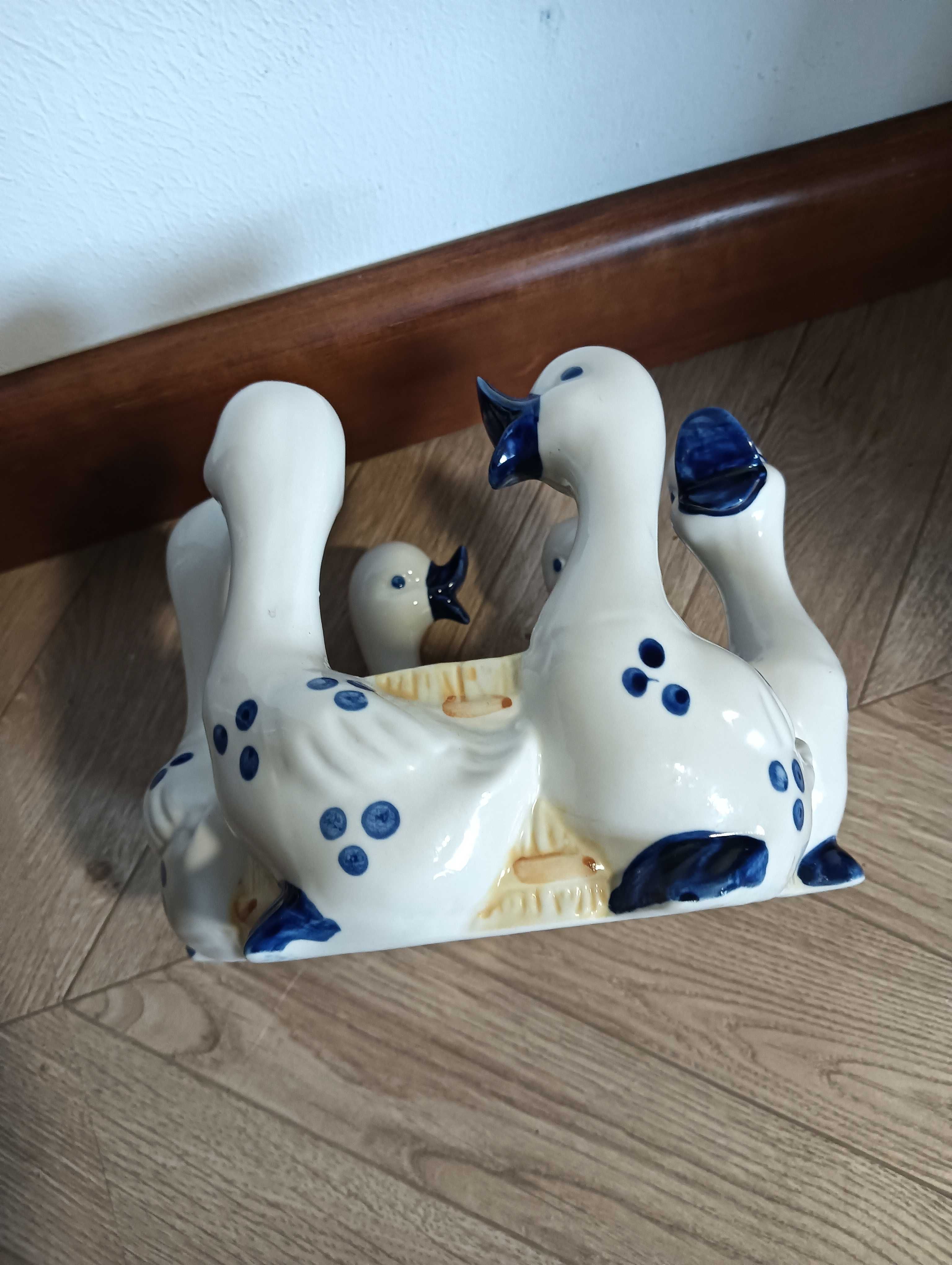 Naczynie porcelanowe gąski kaczki misa, pojemnik
