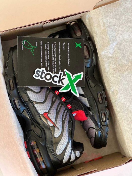 !SALE! Nike Air Max TN Plus Black Red 40 41 42 43 44 45 найк тн