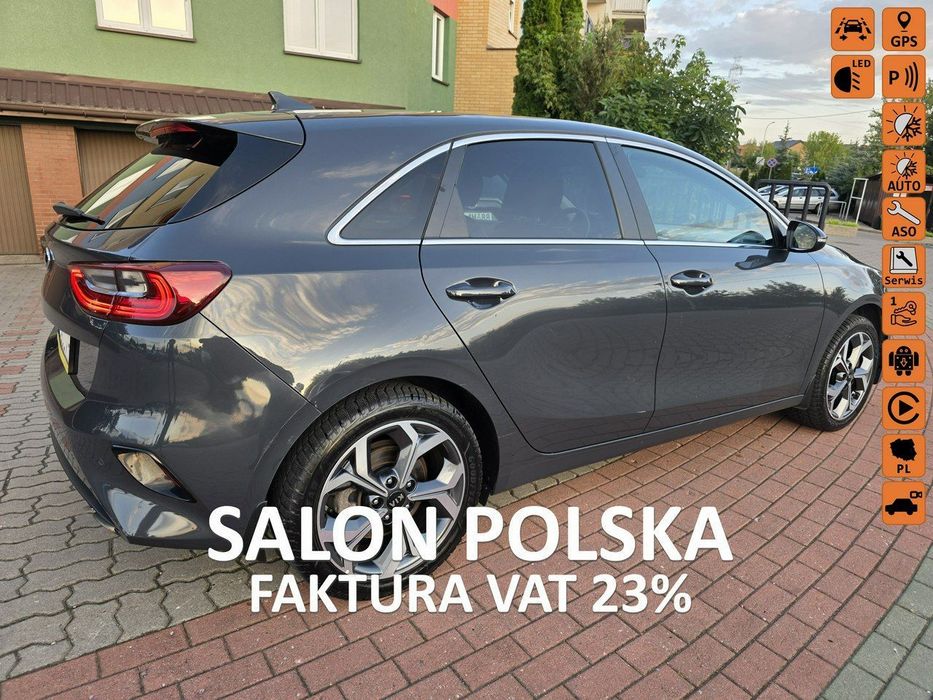 Kia Ceed 19R Tylko Salon Polska 1Właściciel GWARANCJA 1,4 100 sp