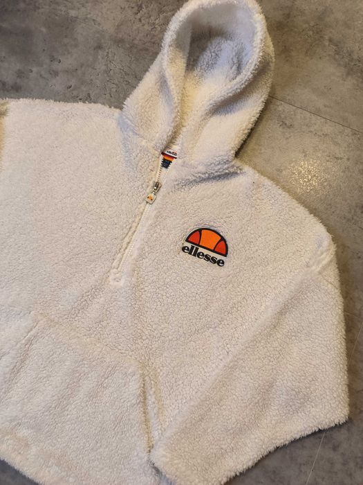 Bluza z Kapturem Ellesse Polar Baranek Małe Logo Damska