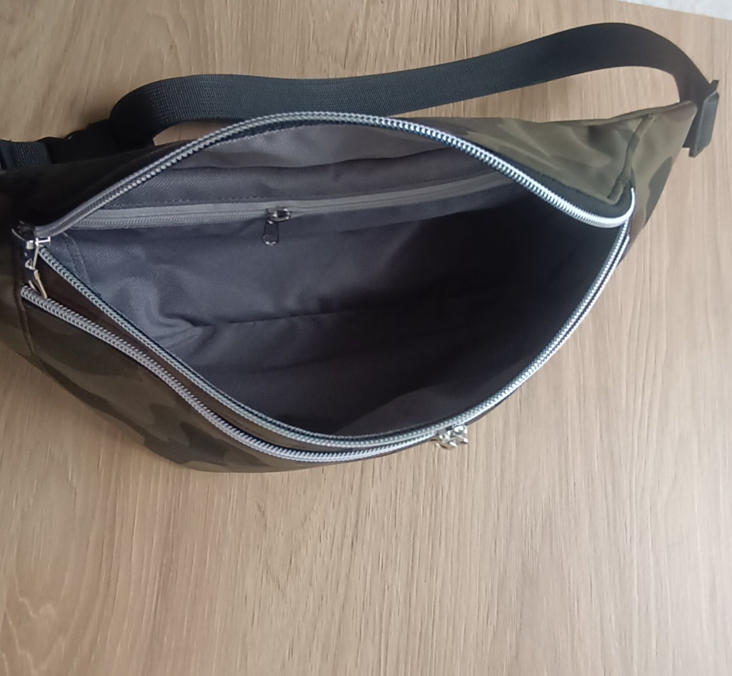 Męska nerka saszetka moro handmade