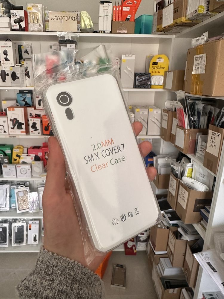 Etui 2mm przeźroczyste SAMSUNG XCOVER7