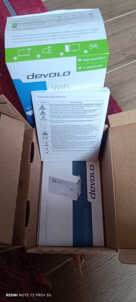 Devolo wi-fi reapeater AC Dual Band