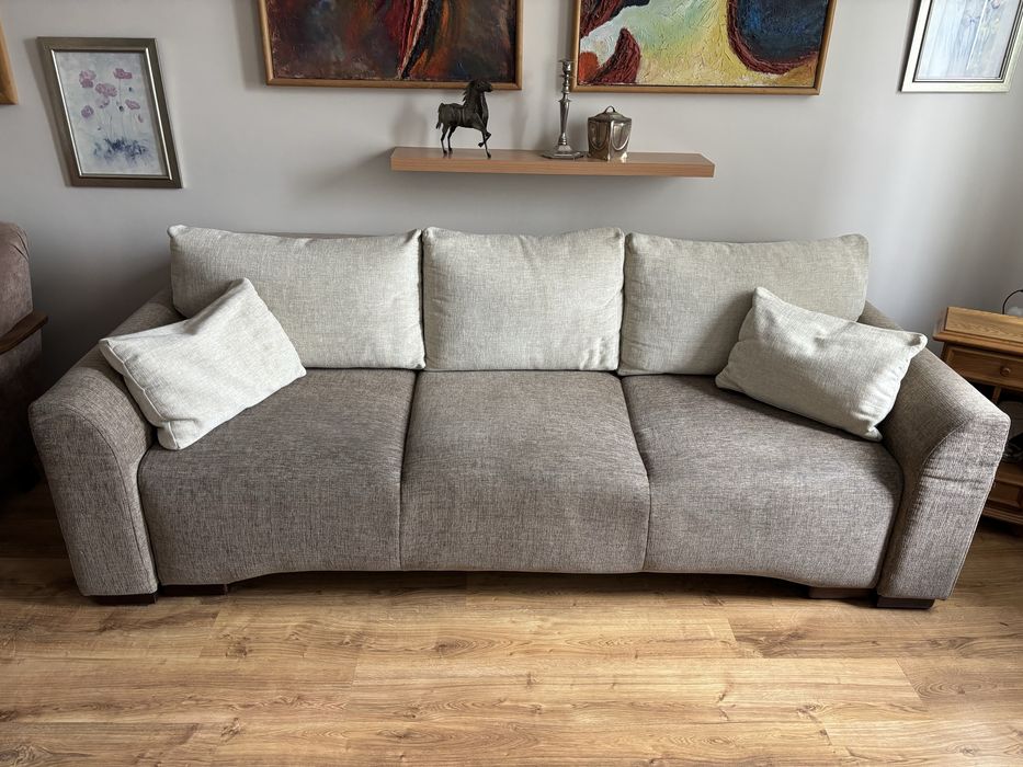 Sofa rozkładana z funkcją spania