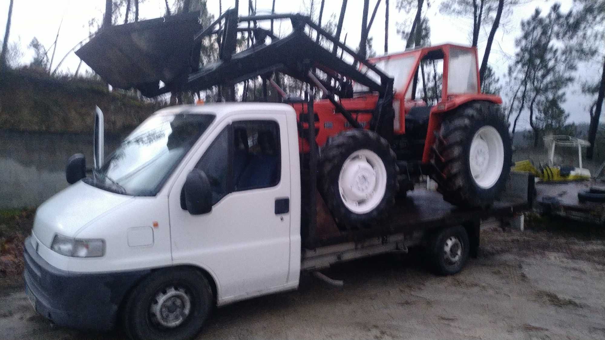 Trator same explorer 4x4 frontal cabine