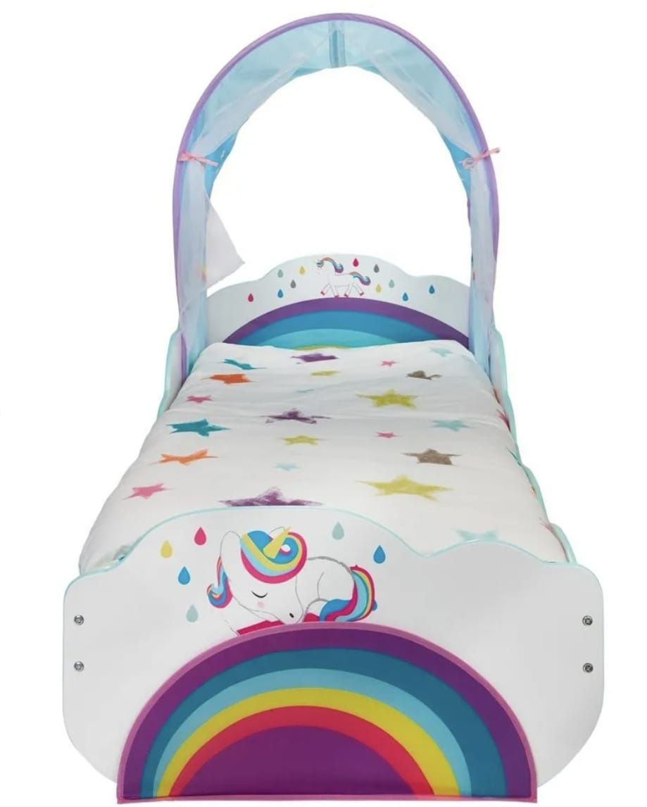 Cama infantil do unicórnio