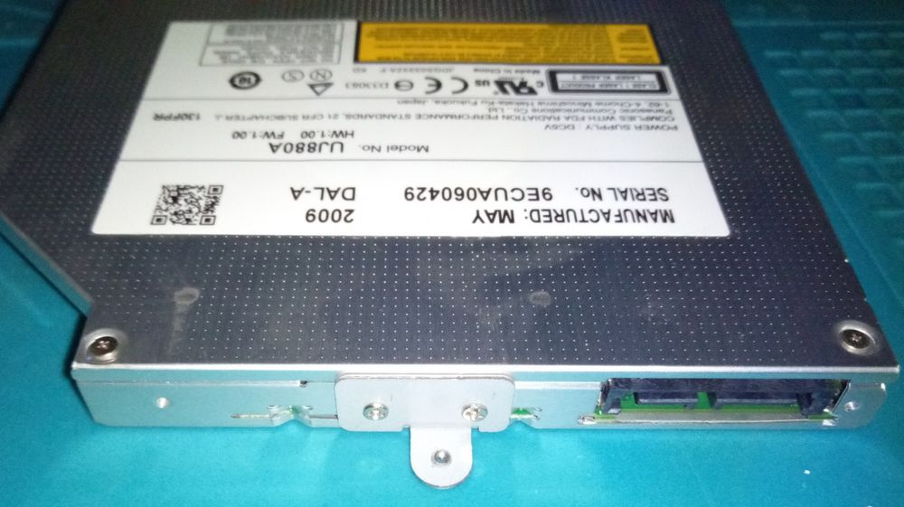 Оптичний CD-DVD-RW привод пишущий для ноутбука