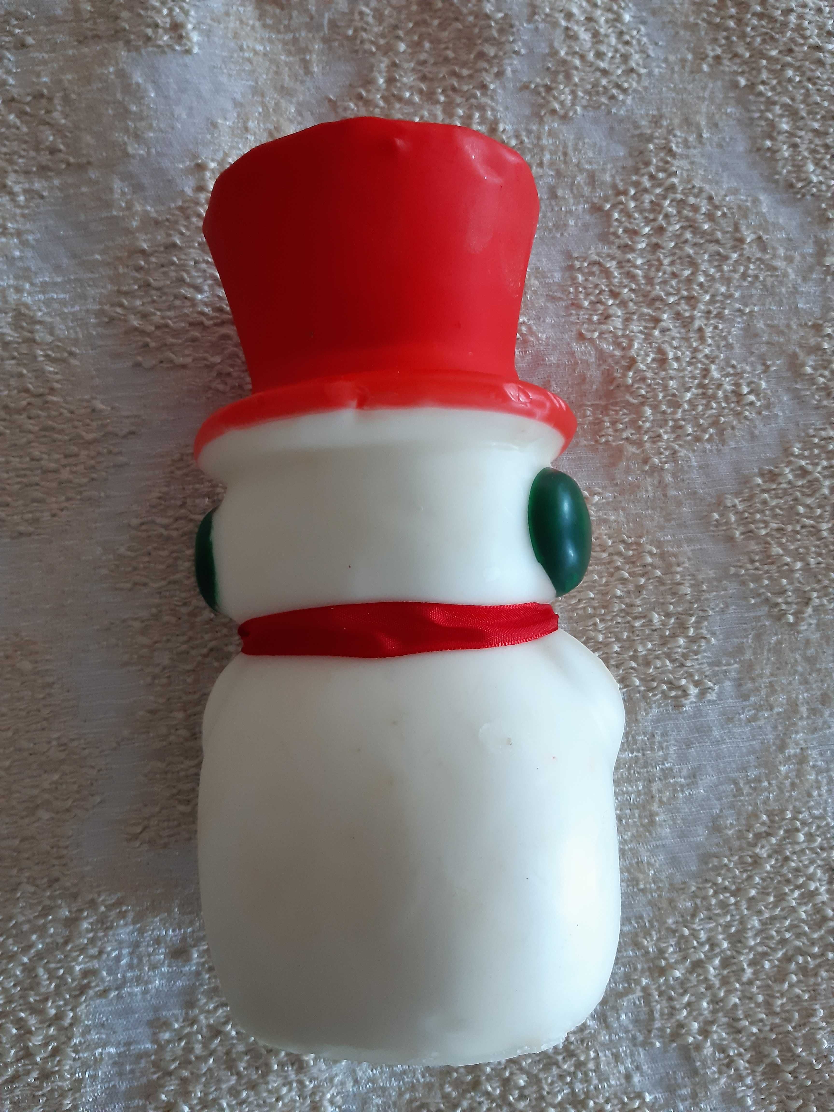 Vela Boneco de Neve - 19 cm