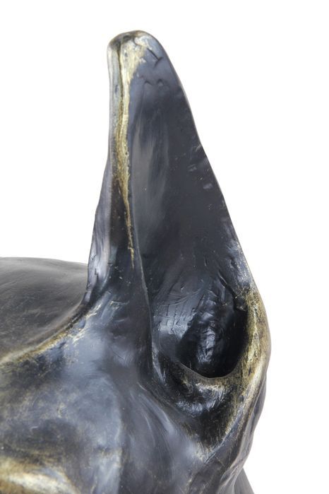 Doberman duża głowa z żywicy Art-Dog