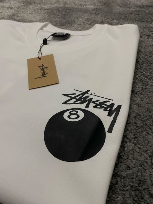 T-shirt Stüssy White 8Ball