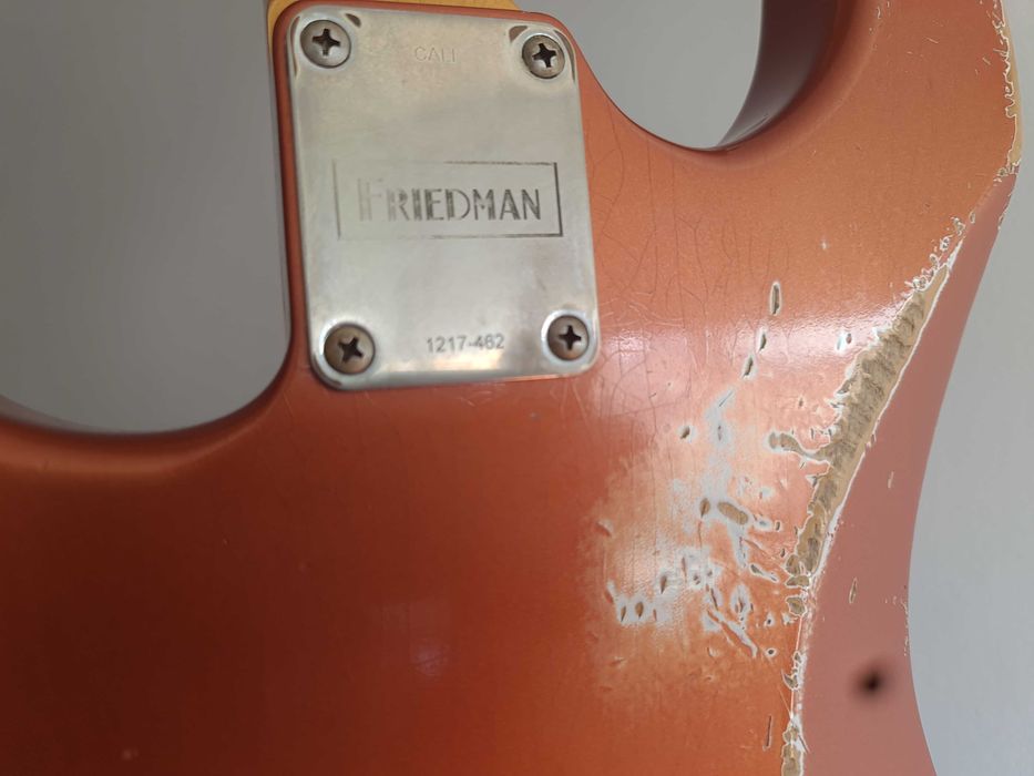 Guitarra elétrica Friedman Cali Aged Copper 2018 USA Custom HH