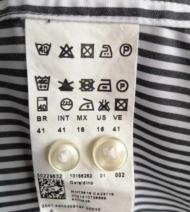 мужская рубашка HUGO BOSS 41/16 Regular  FIT