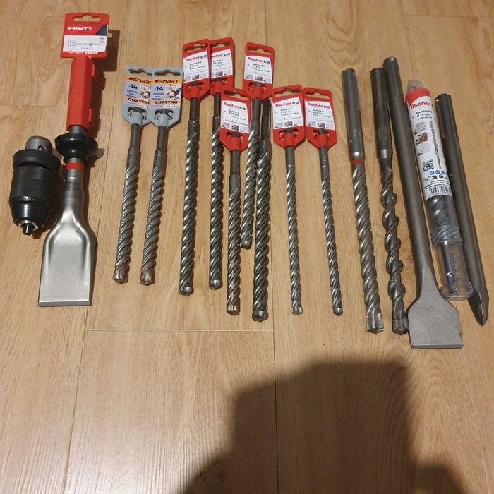 Wiertła Hilti. Fischer