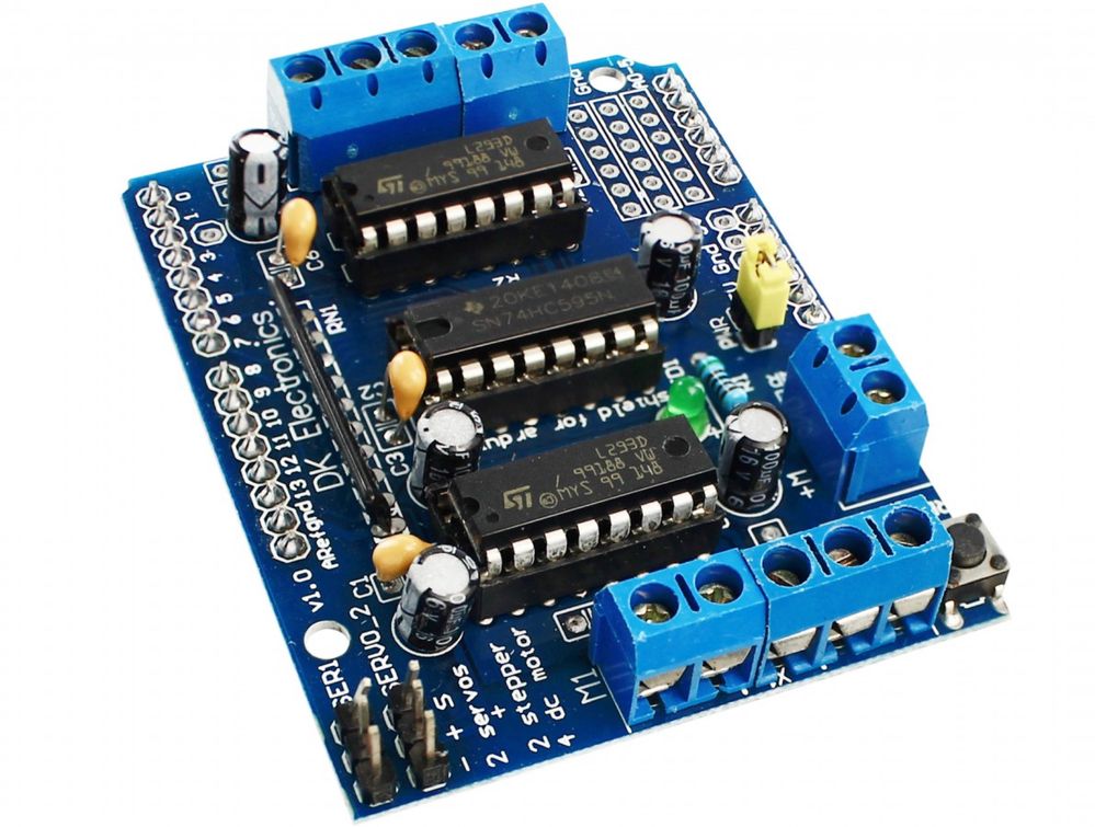 Arduino shield motor L293 Novo