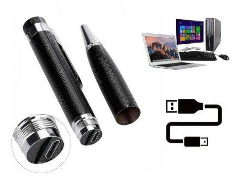 Диктофон ручка 32 Гб. Скрытый диктофон. Прихований запис