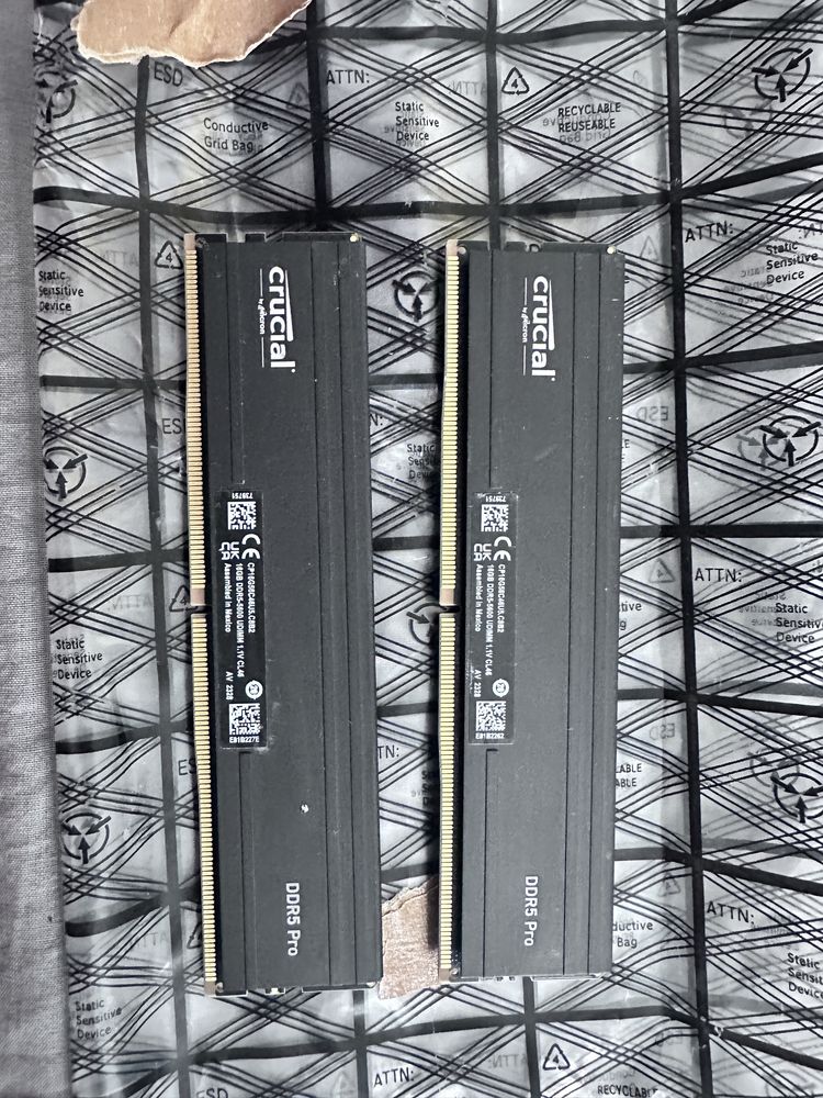 Crucial DDR5 32GB 16x2 5600MHz