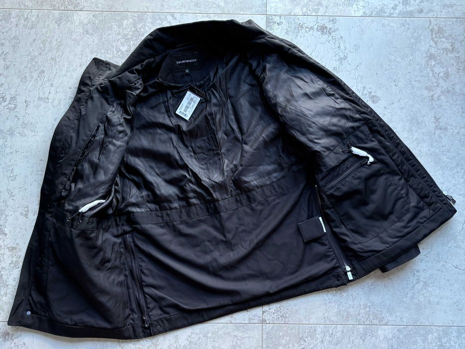 Чоловіча куртка Emporio armani нова армані оригінал чорна 50 L