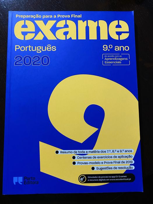 Livros preparação exames 9. Ano