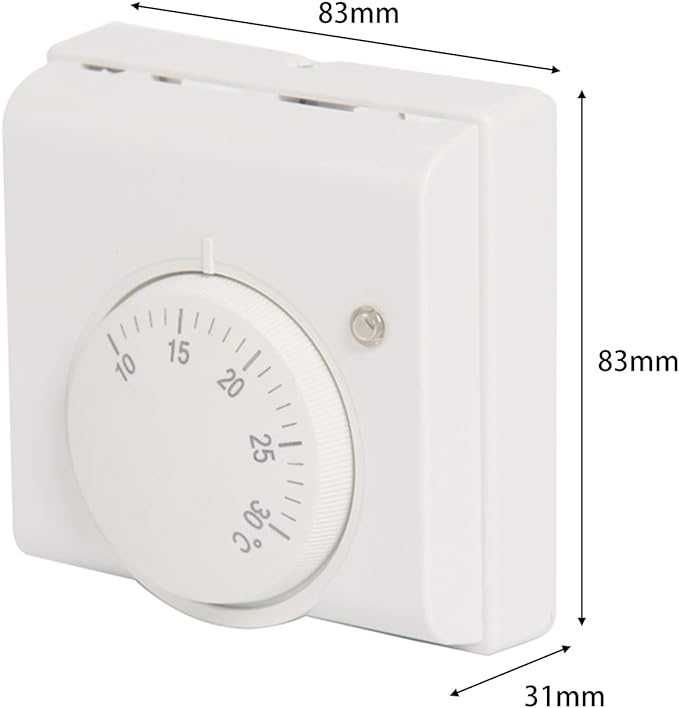 Termostat pokojowy, 220 V, mechaniczny termostat pokojowy