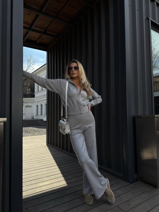 Костюм зі штанами, трикотажний костюм, вязаний костюм ivina boutique