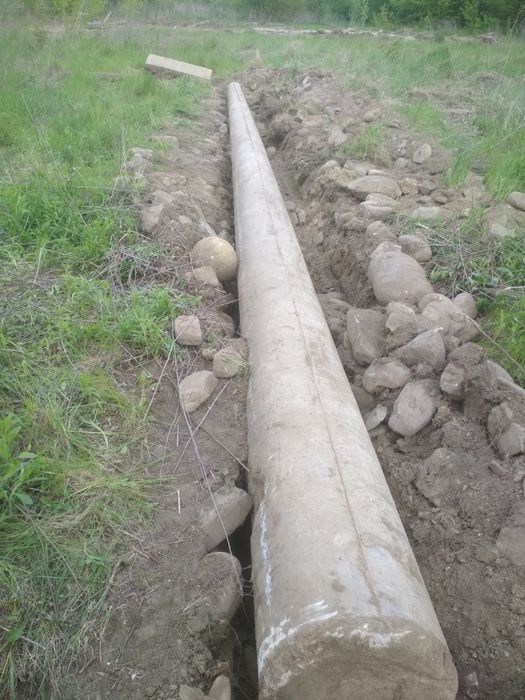 Бетонна плита. Стовб