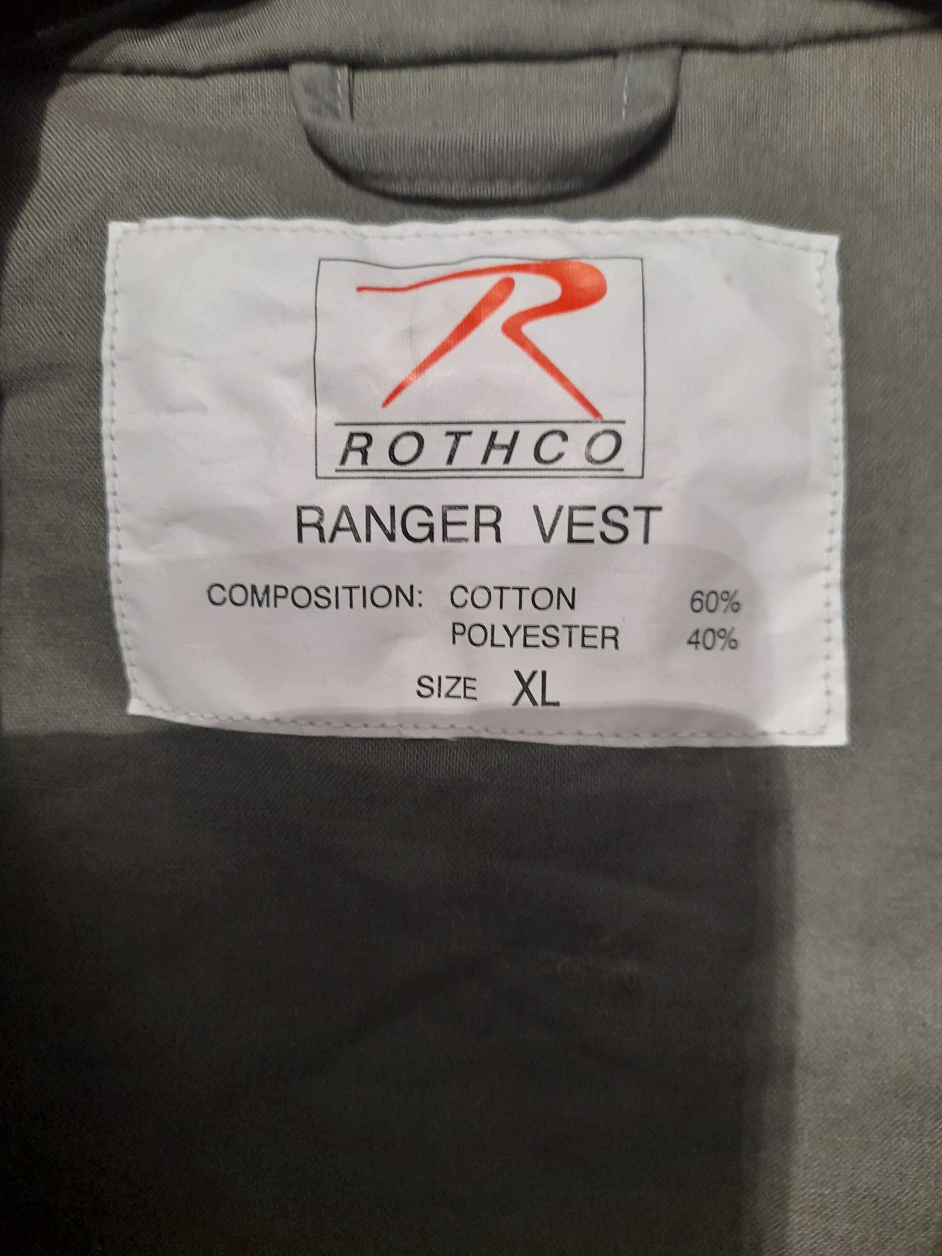 Жилет багатофункціональний Rothco Ranger Vest, оліва, розмір XL.