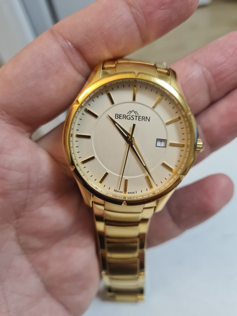 Zegarek Bergstern Swiss Watch złoty