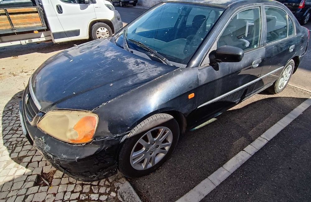 Honda Civic 1.4 2002 (Avariado)
