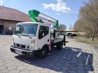 Podnośnik koszowy zwyżka nissan cabstar  3.5 t 18m 2015r