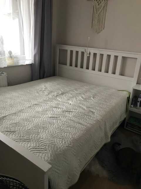 Ikea Hemnes łóżko 160x200 + LÖNSET Dno łóżka