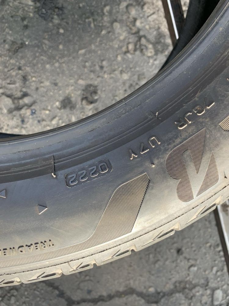 Шини 225/50 R17 Bridgestone, 2022р, 5,8мм