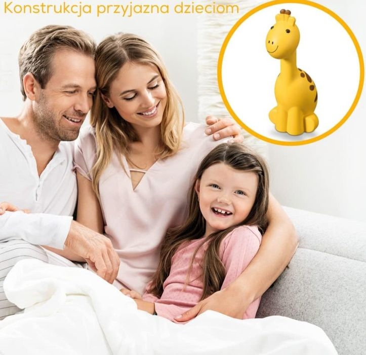 Beurer IH 26 Kids Inhalator z figurką żyrafy do nebulizacji leków