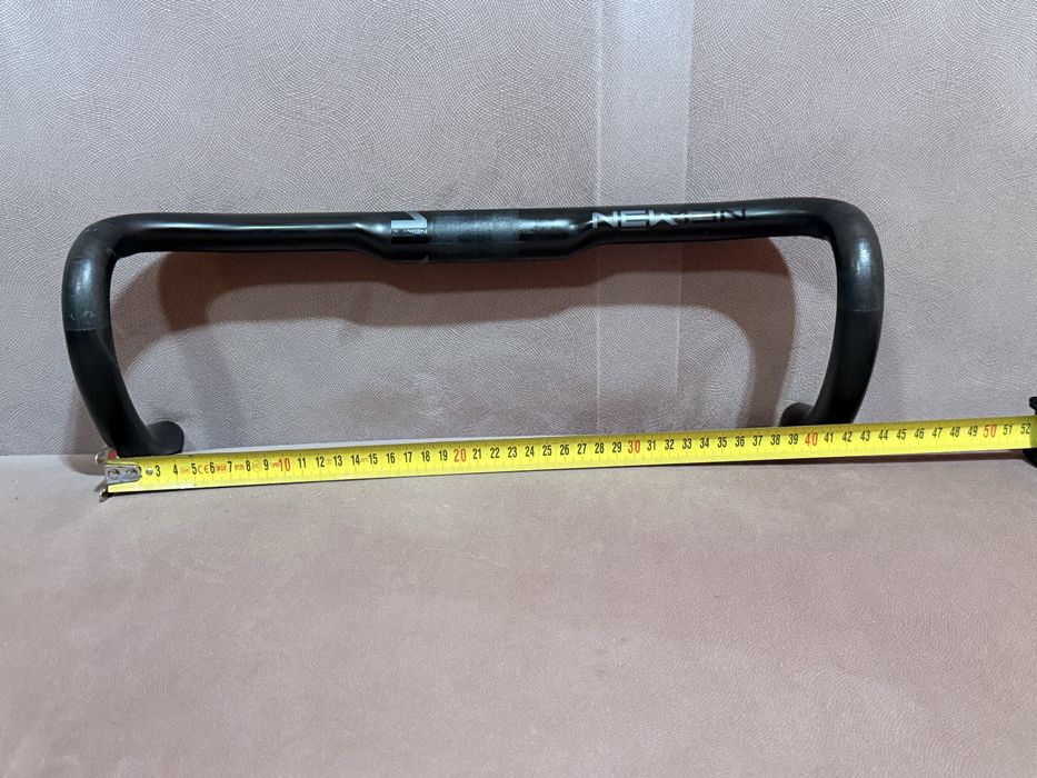 Карбонове кермо шоссе/гравел Newmen advansed 42см