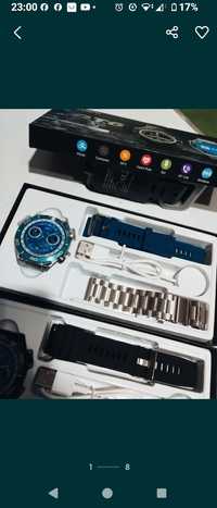Smartwatch GT6 Ultimate NFC 454*454 HD AMOLED + Słuchawki TWS GRATIS