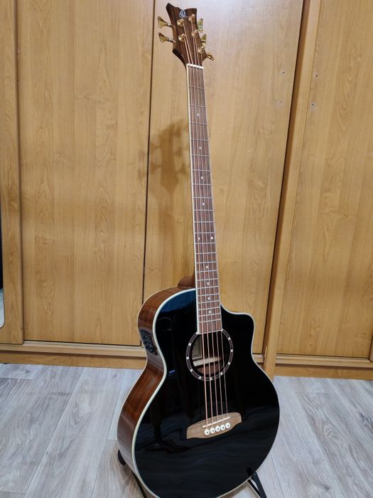 Электроакустическая бас-гитара, акустическая бас гитара