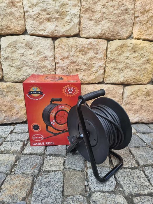 Przedłużacz bębnowy Krischner 25m – solidny i wygodny