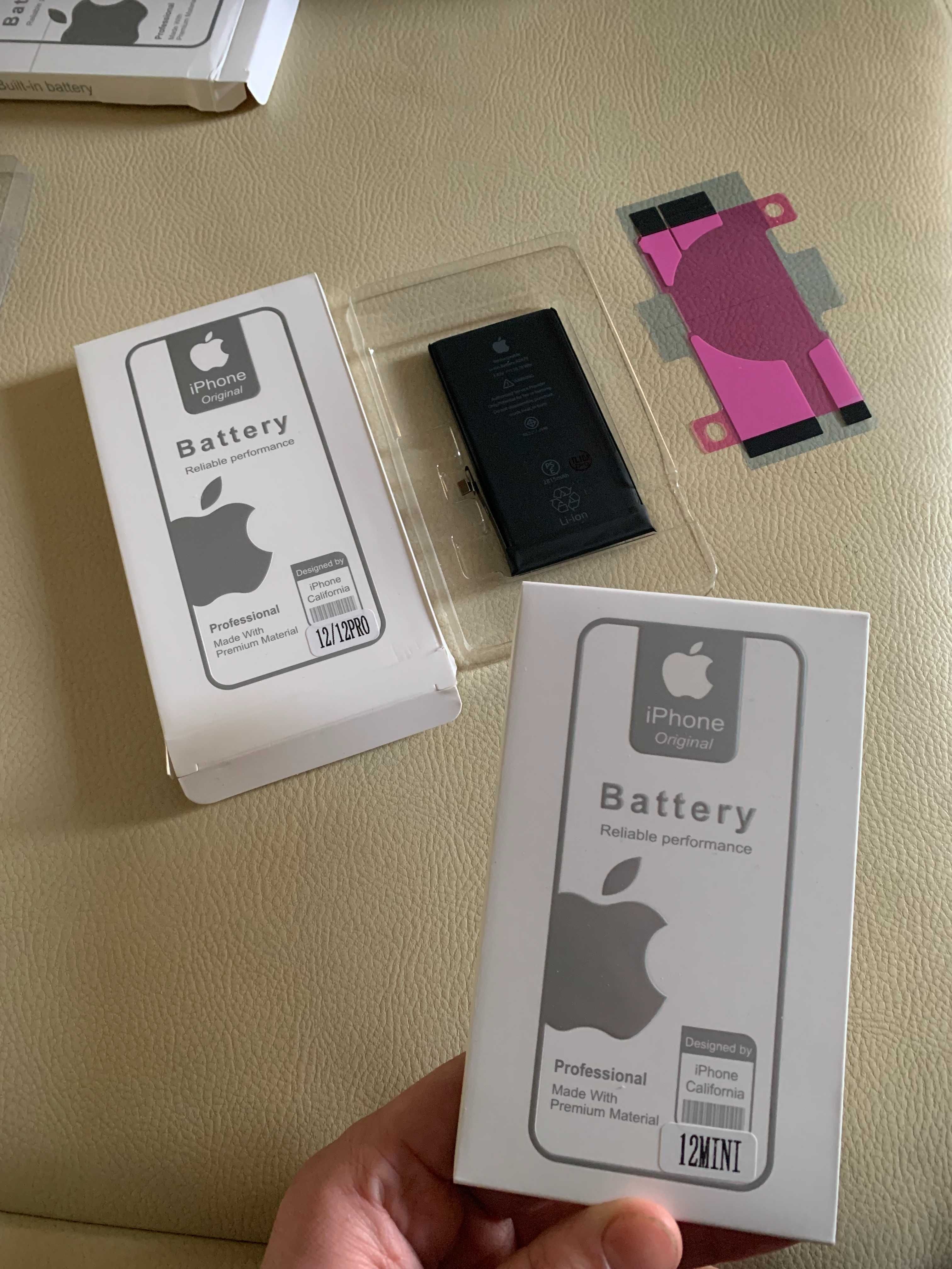 Акумулятор original iPhone 12 pro батарея mini +захисне скло