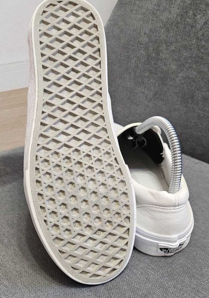 Белые кеды слипоны текстильные Vans, р. 37