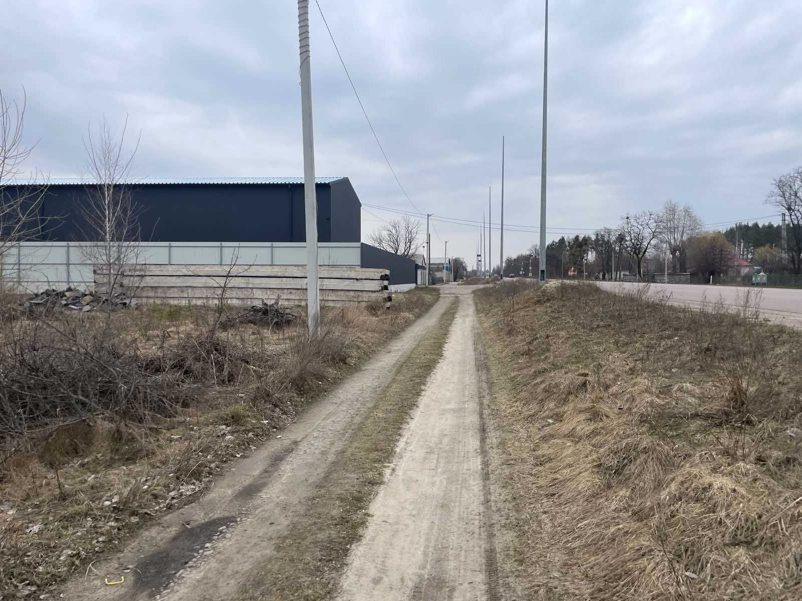 Земельна ділянка в с. Оліївка. Фасадна до траси.